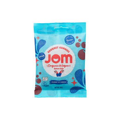 Organic & Vegan Sour Retro Cola Gummies JOM