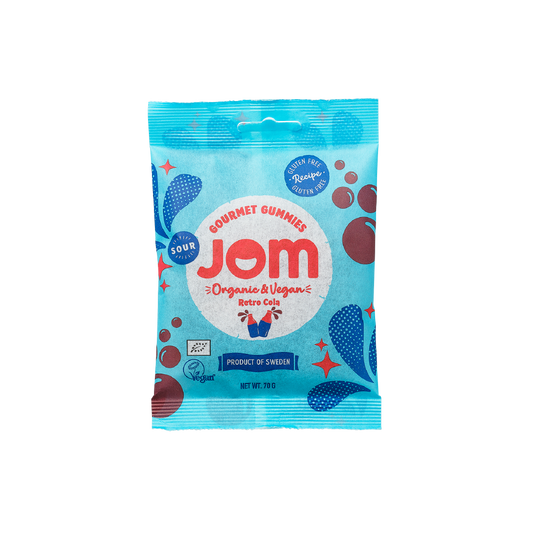 Organic & Vegan Sour Retro Cola Gummies JOM