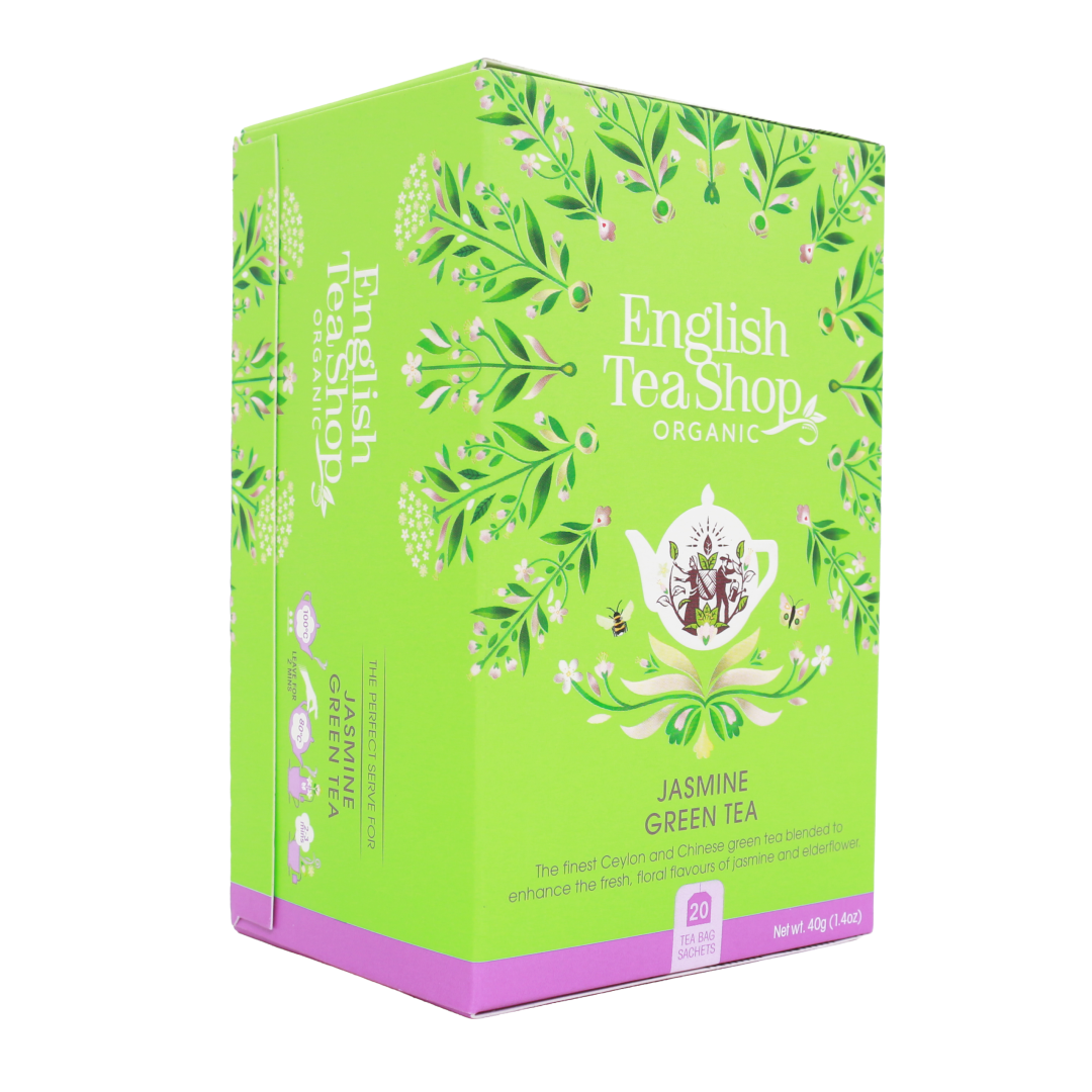 Organic Jasmine Green Tea English Tea Shop