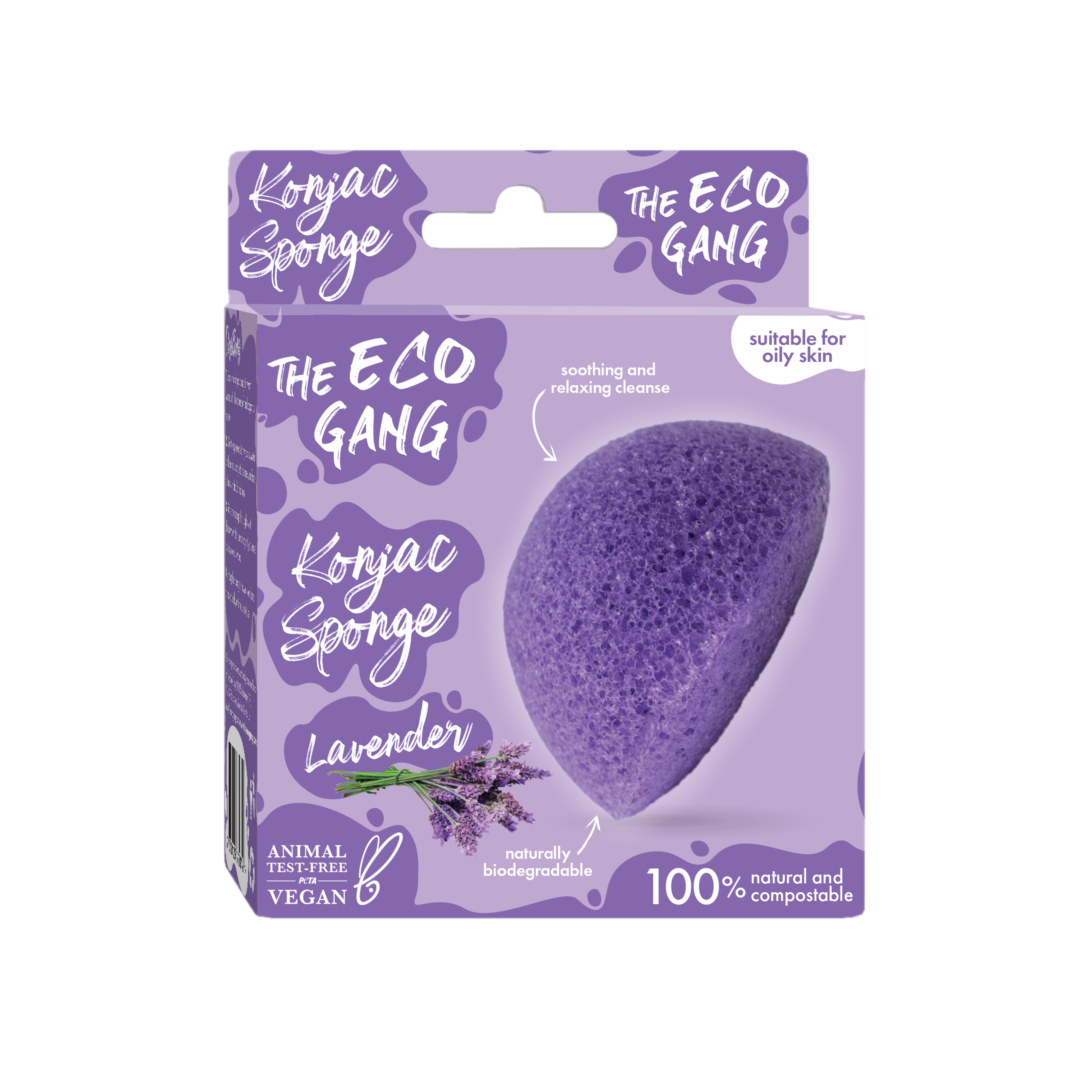 Konjac Sponge-Lavender The Eco Gang