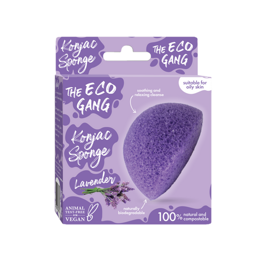 Konjac Sponge-Lavender The Eco Gang