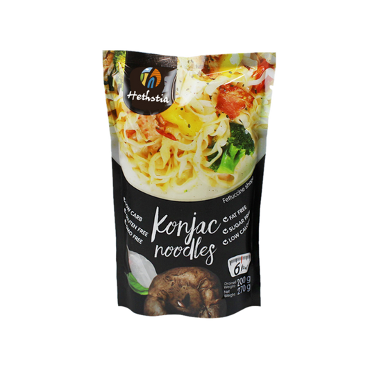 Instant Konjac Noodles - Spaghetti Shape - Low Carb Hethstia