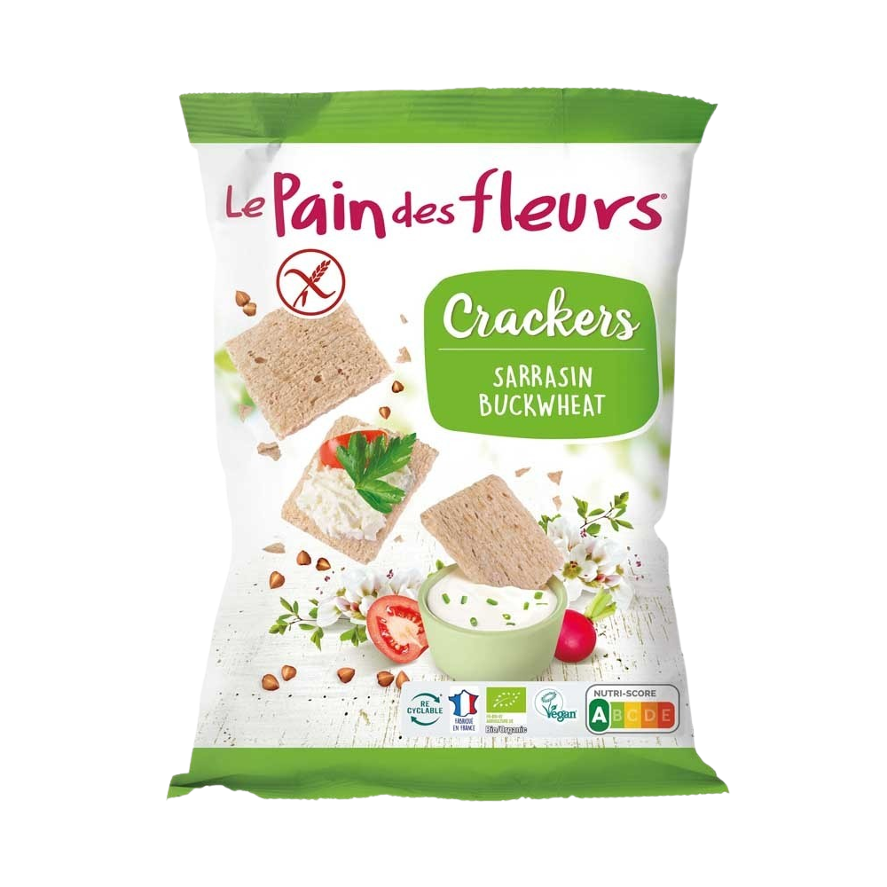 Organic Gluten Free Buckwheat Crackers Le Pain Des Fleurs