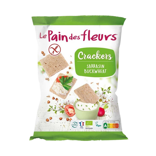 Organic Gluten Free Buckwheat Crackers Le Pain Des Fleurs