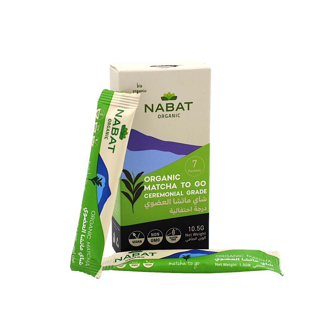 Organic Matcha To Go - Ceremonial - 7 Packets Nabat