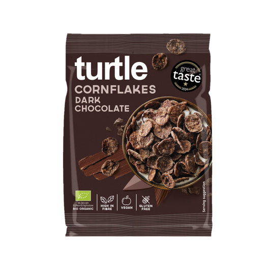 Organic Gluten Free Mini Dark Chocolate Corn flakes Turtle