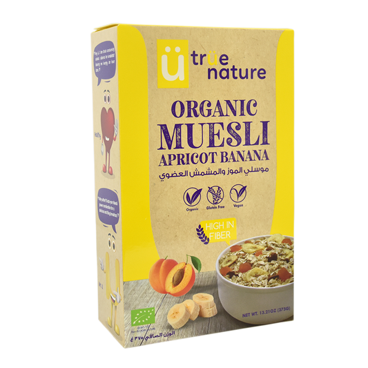 Organic Apricot Banana Muesli Gluten Free