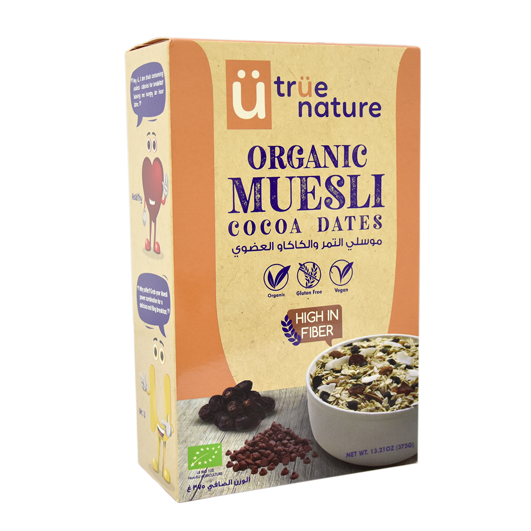 Cocoa Dates Muesli Gluten Free