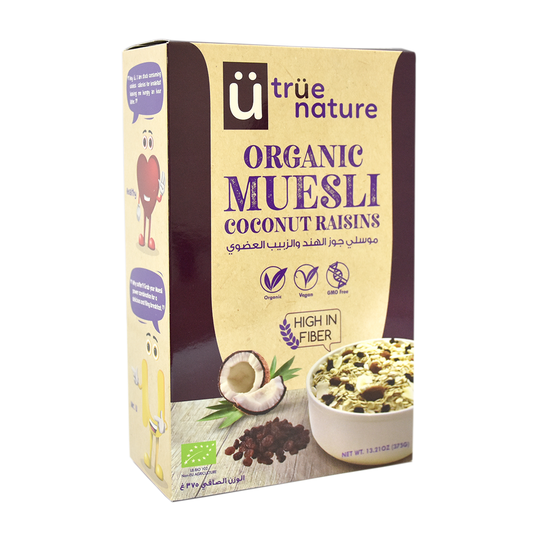 Organic Coconut Raisins Muesli