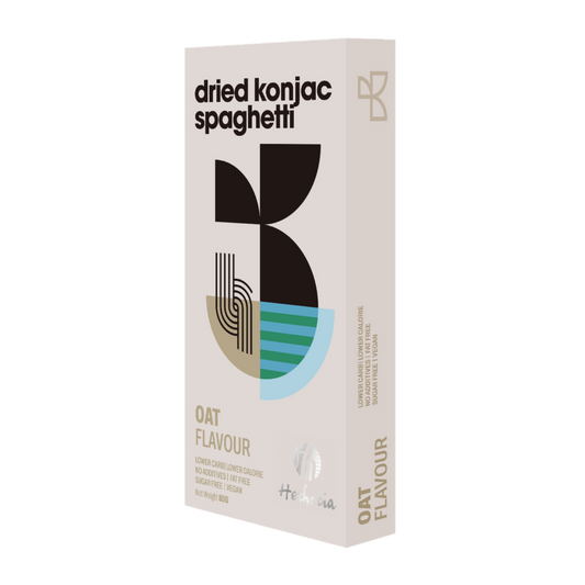 Dried Konjac Spaghetti - Oat Flavor - Low Carb Hethstia
