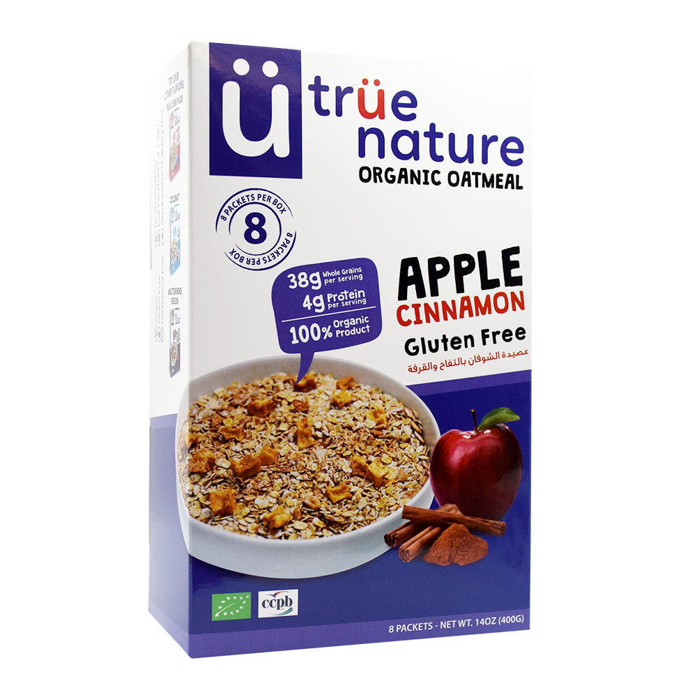 Organic Oat Meal Apple Cinnamon Gluten Free