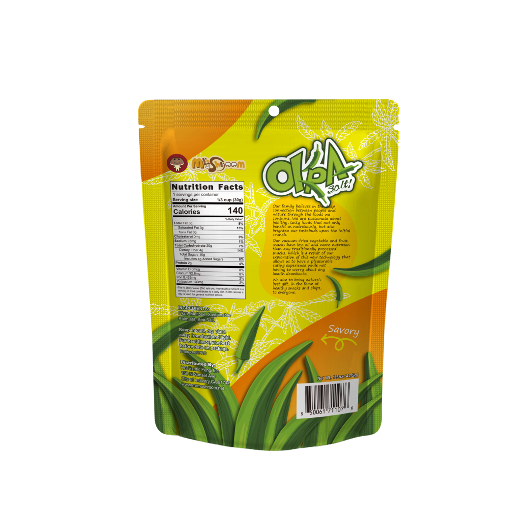Okra Chips Mr. Mushroom