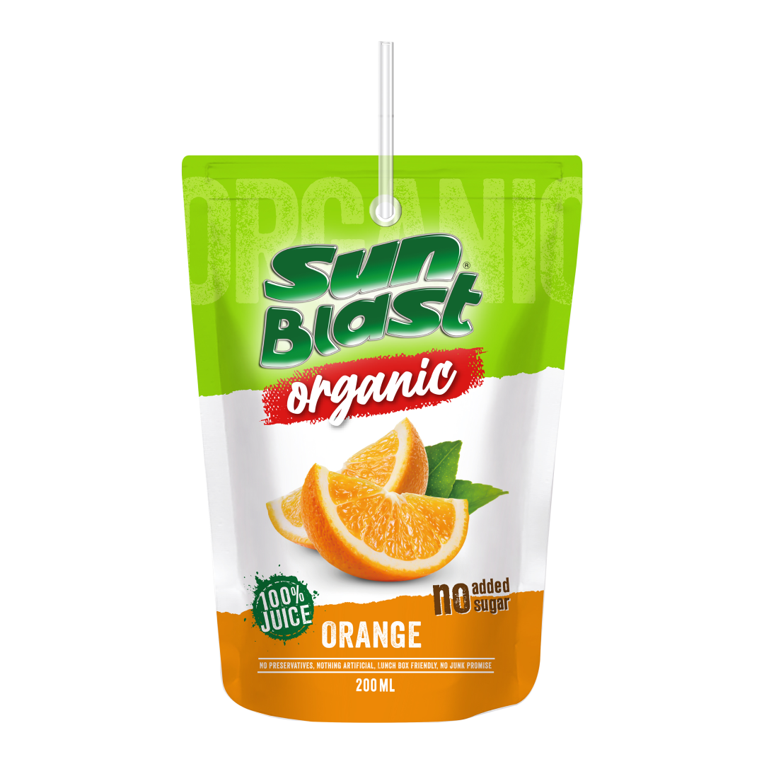Organic Orange Juice Sun Blast