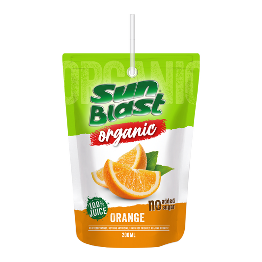 Organic Orange Juice Sun Blast