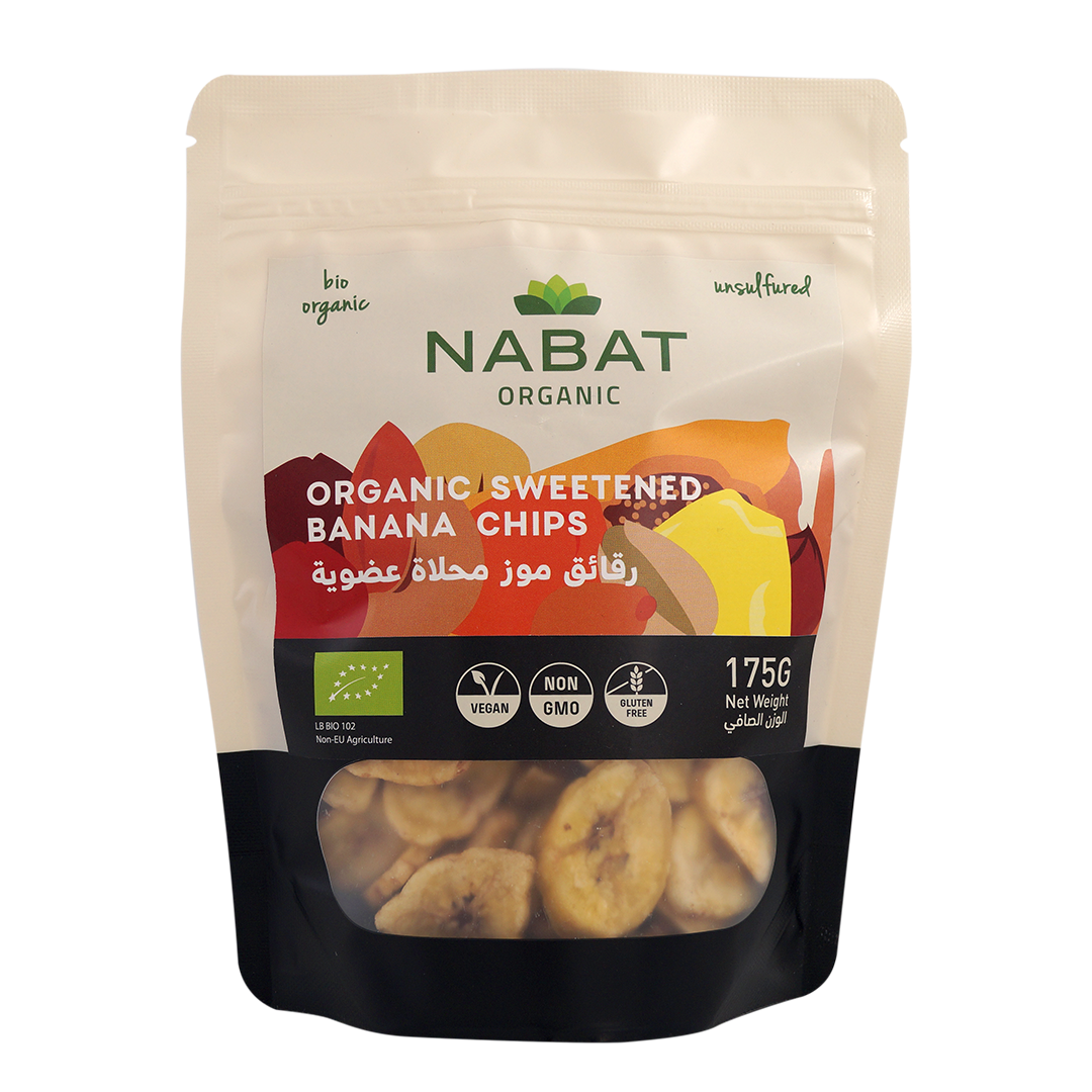 Organic Sweetened Banana Chips