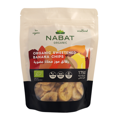 Organic Sweetened Banana Chips