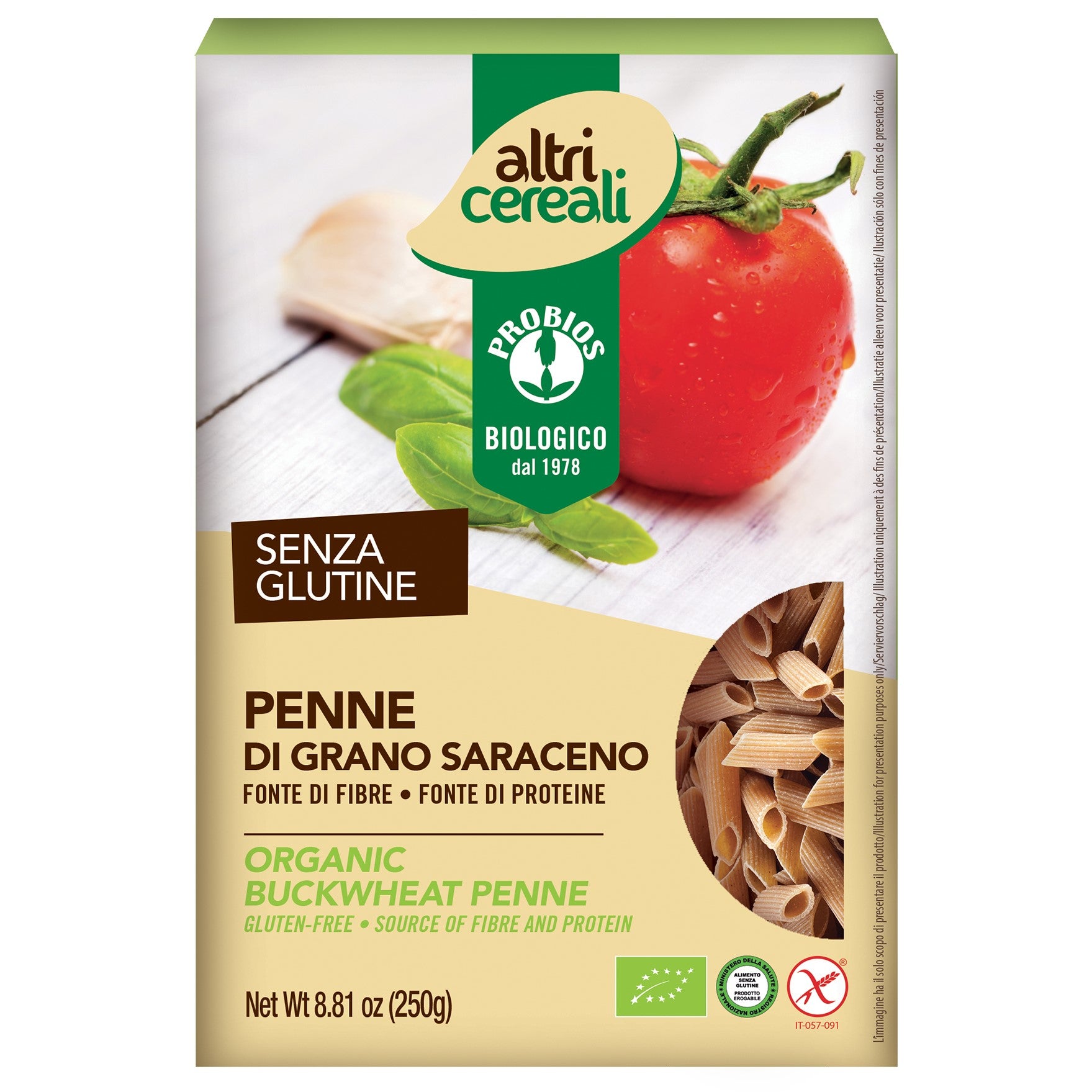 Organic Buckwheat Penne Gluten Free