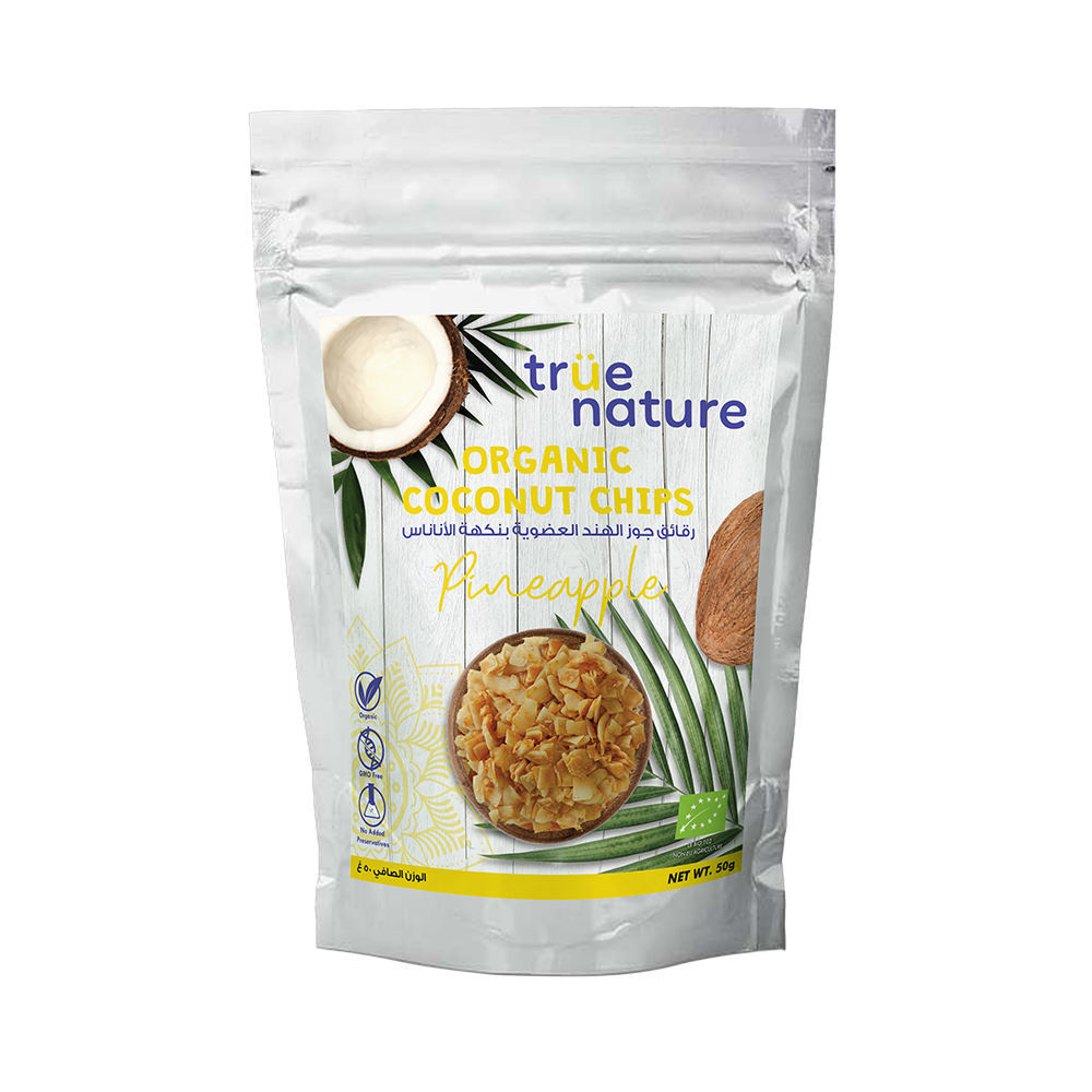 Organic Coconut Chips - Pineapple