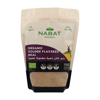 Organic Flaxseed meal - Golden