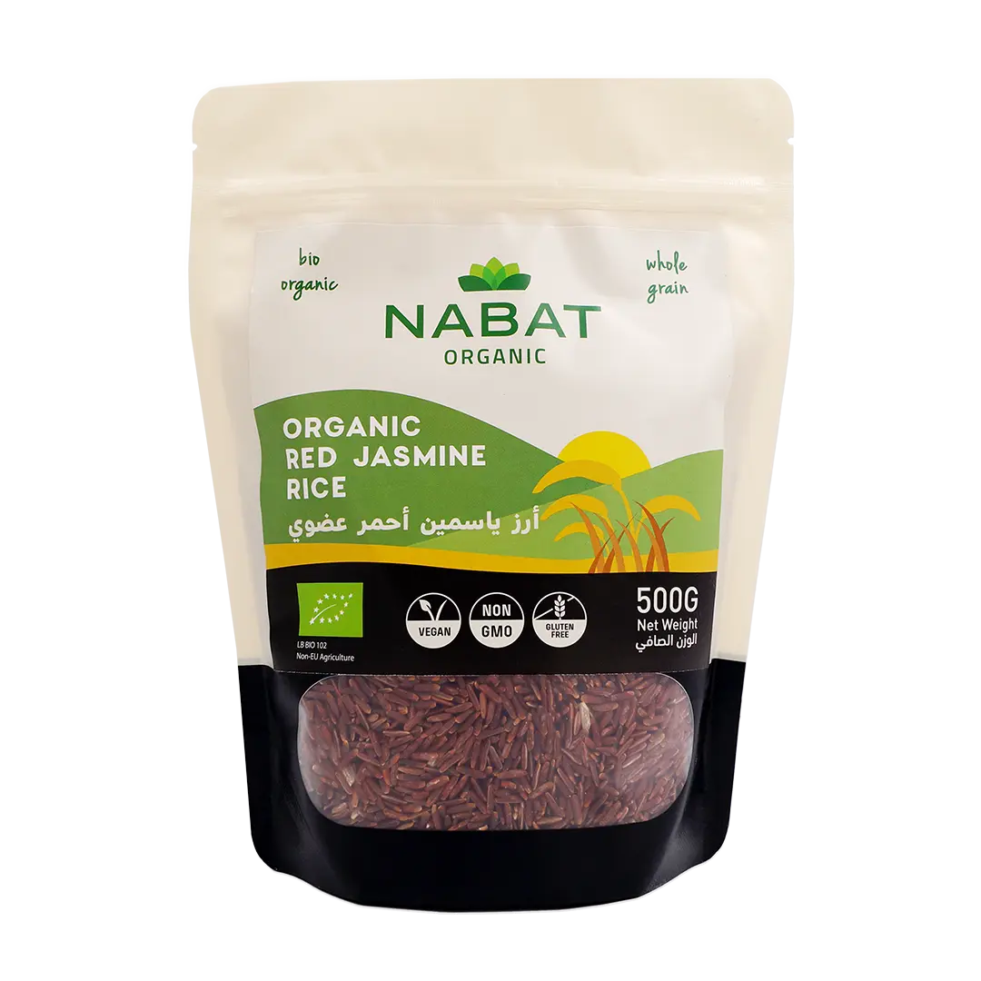Organic Red Jasmine Rice - Nabat Organic