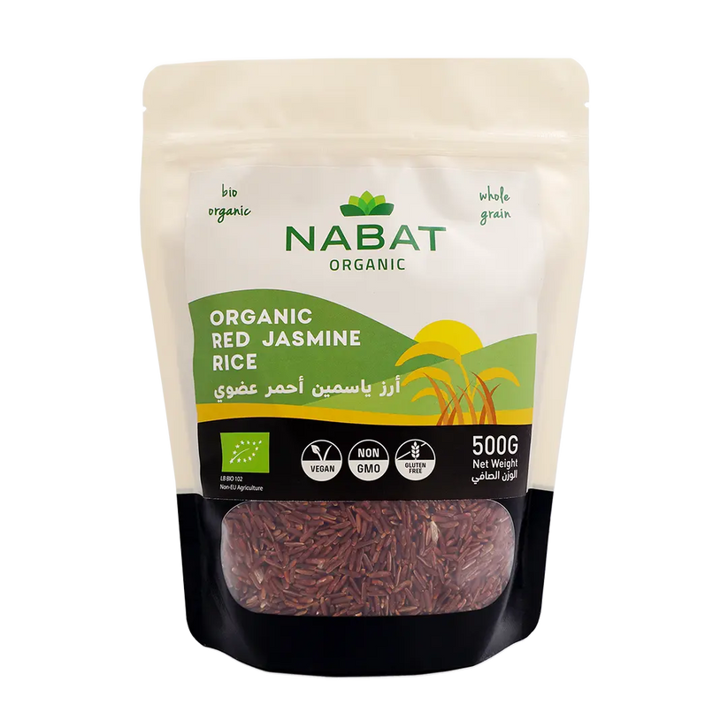 Organic Red Jasmine Rice - Nabat Organic