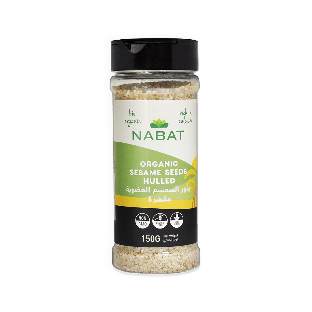 Organic Sesame Seeds Hulled Shaker