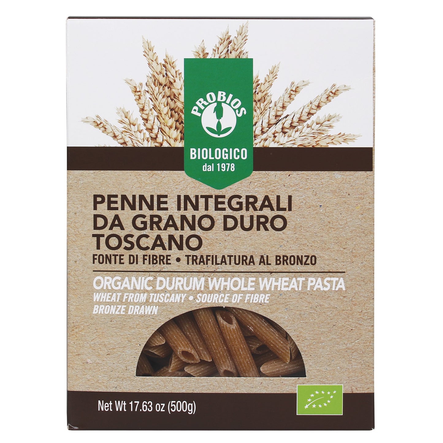 Organic Whole Wheat Penne