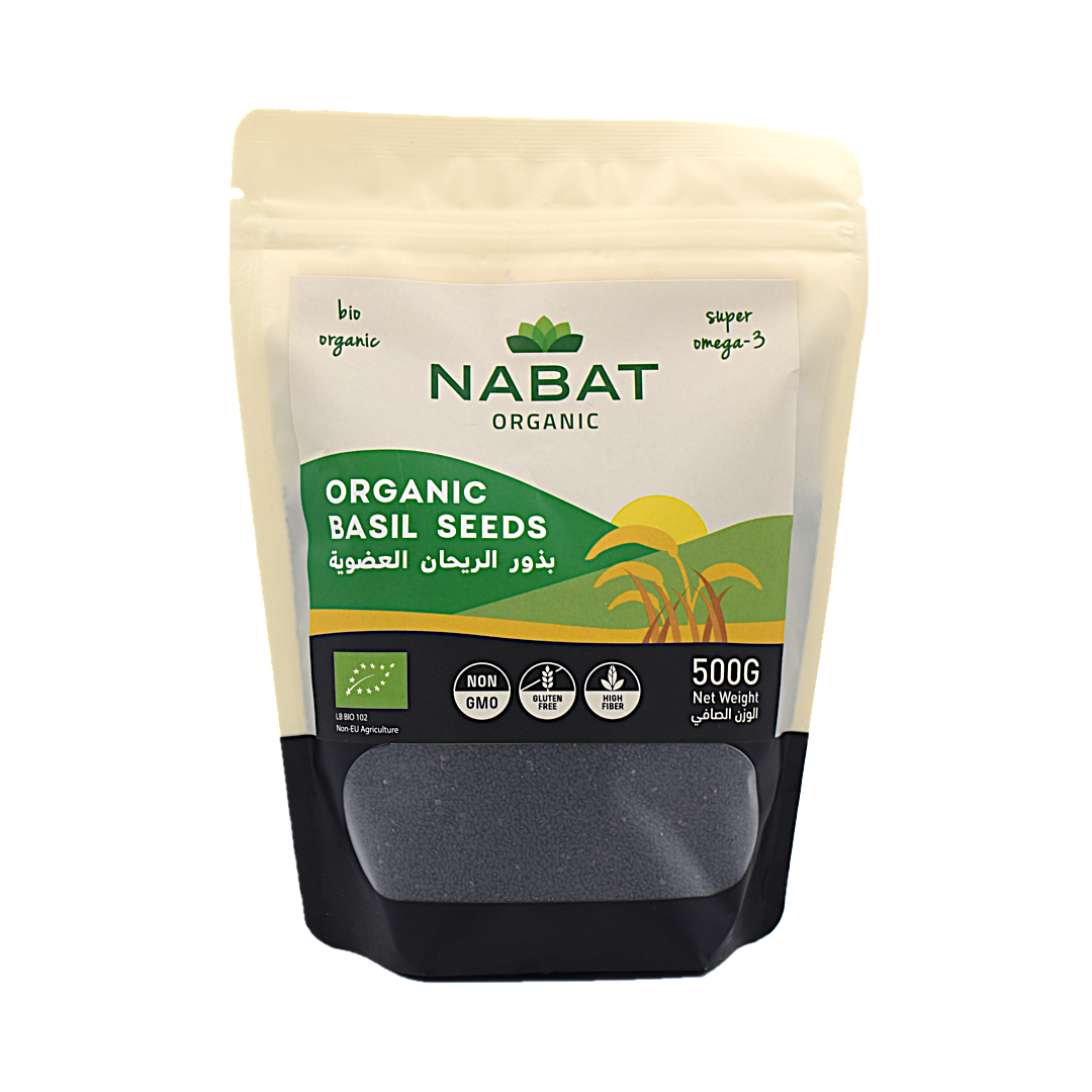 Organic Basil Seeds Nabat