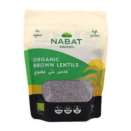 Organic Brown Lentils Nabat