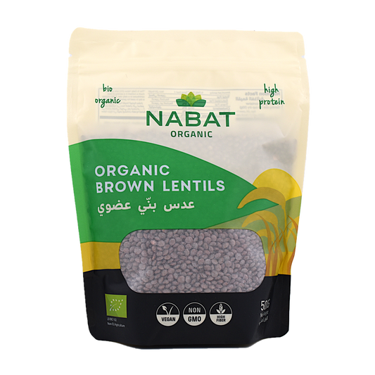 Organic Brown Lentils Nabat