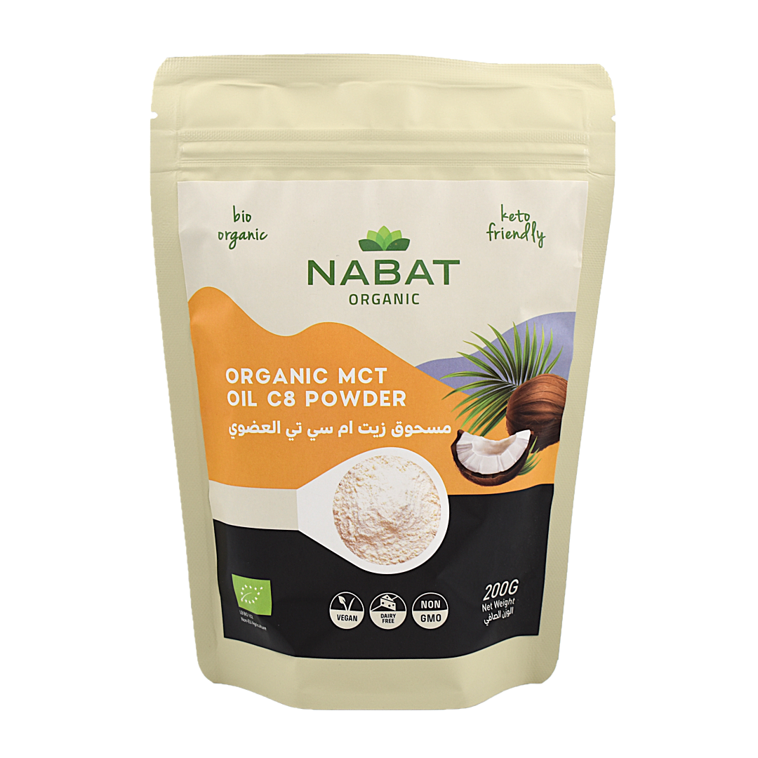 Organic MCT Oil C8 Powder Nabat