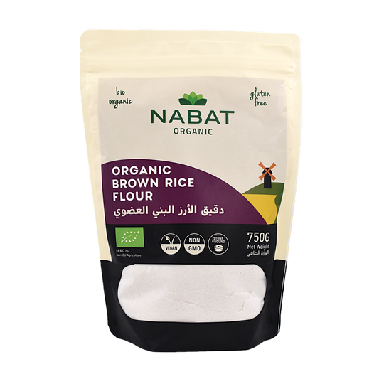 Organic Brown Rice Flour Gluten Free Nabat