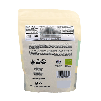 Organic Brown Lentils Nabat