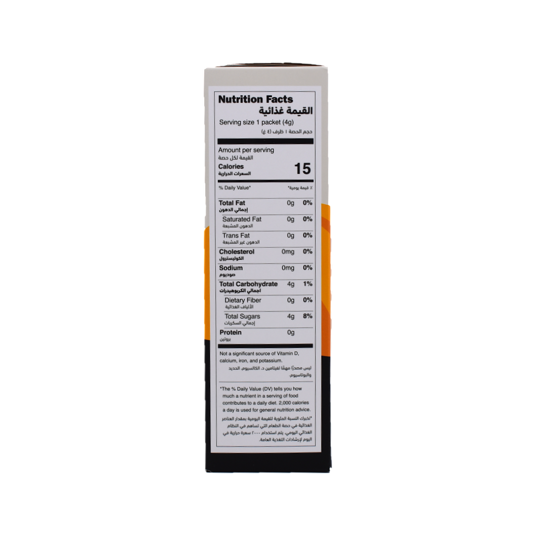 Organic Light Cane Sugar 100 Packets Nabat