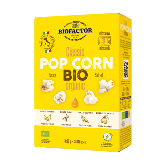 Organic Classic Microwave Popcorn-Salted Biofactor