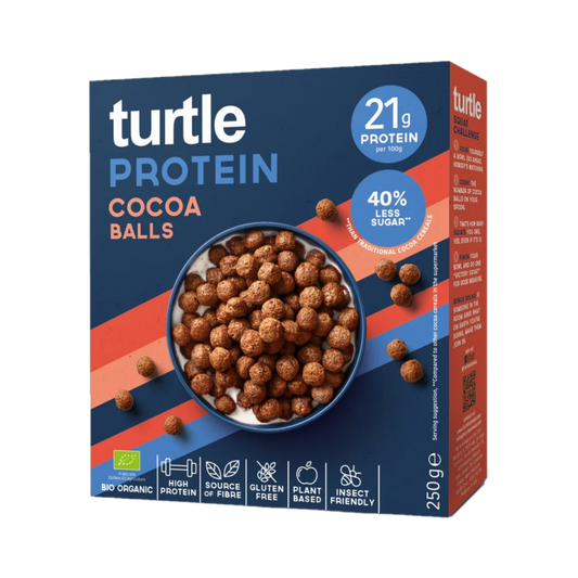 Organic Protein Cocoa Balls Turtle