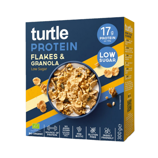 Organic Protein Flakes & Granola Turtle