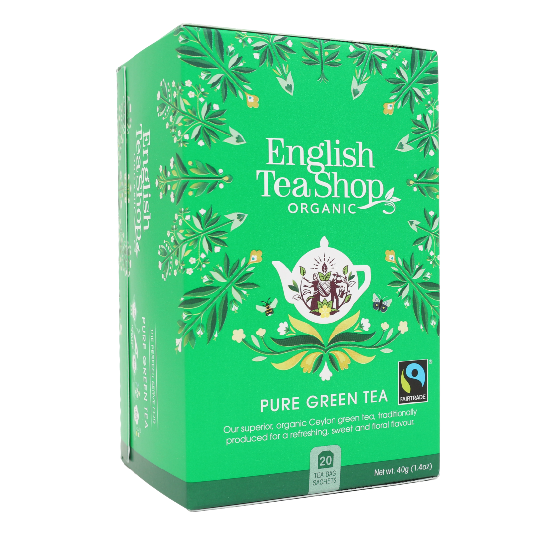 Organic Pure Green Tea English Tea Shop