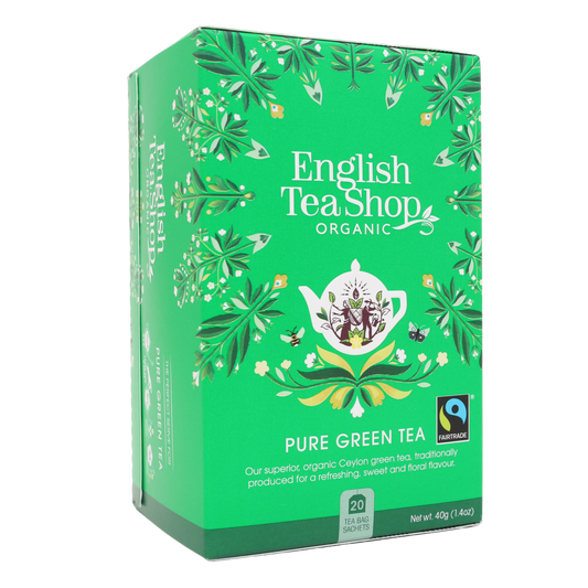 Organic Pure Green Tea English Tea Shop