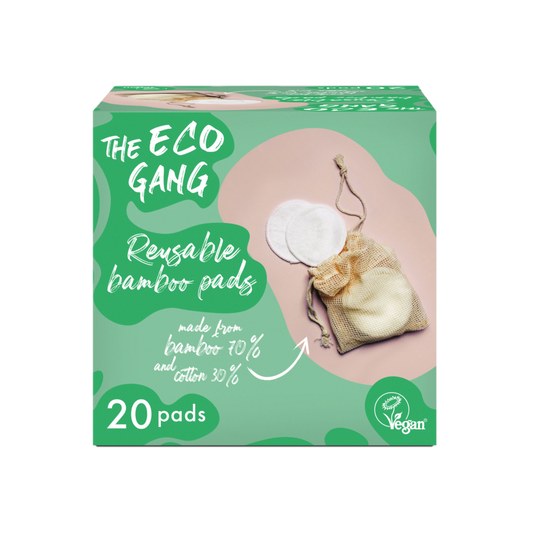 Bamboo Pads - Reusable - 20 Pads The Eco Gang