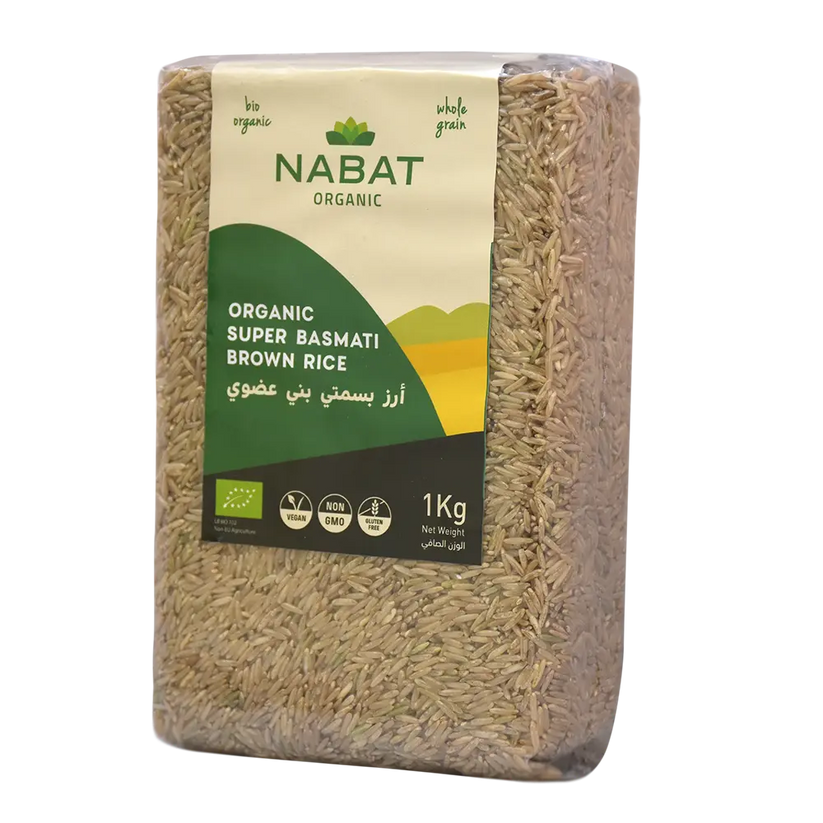 Organic Super Basmati Brown Rice - Nabat Organic