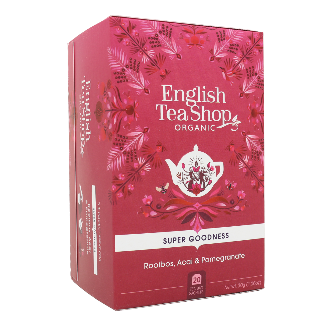 Organic Rooibos, Acai & Pomegranate Tea English Tea Shop