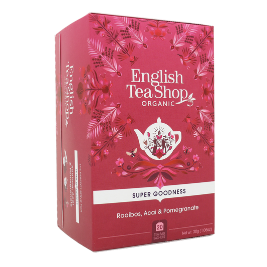 Organic Rooibos, Acai & Pomegranate Tea English Tea Shop