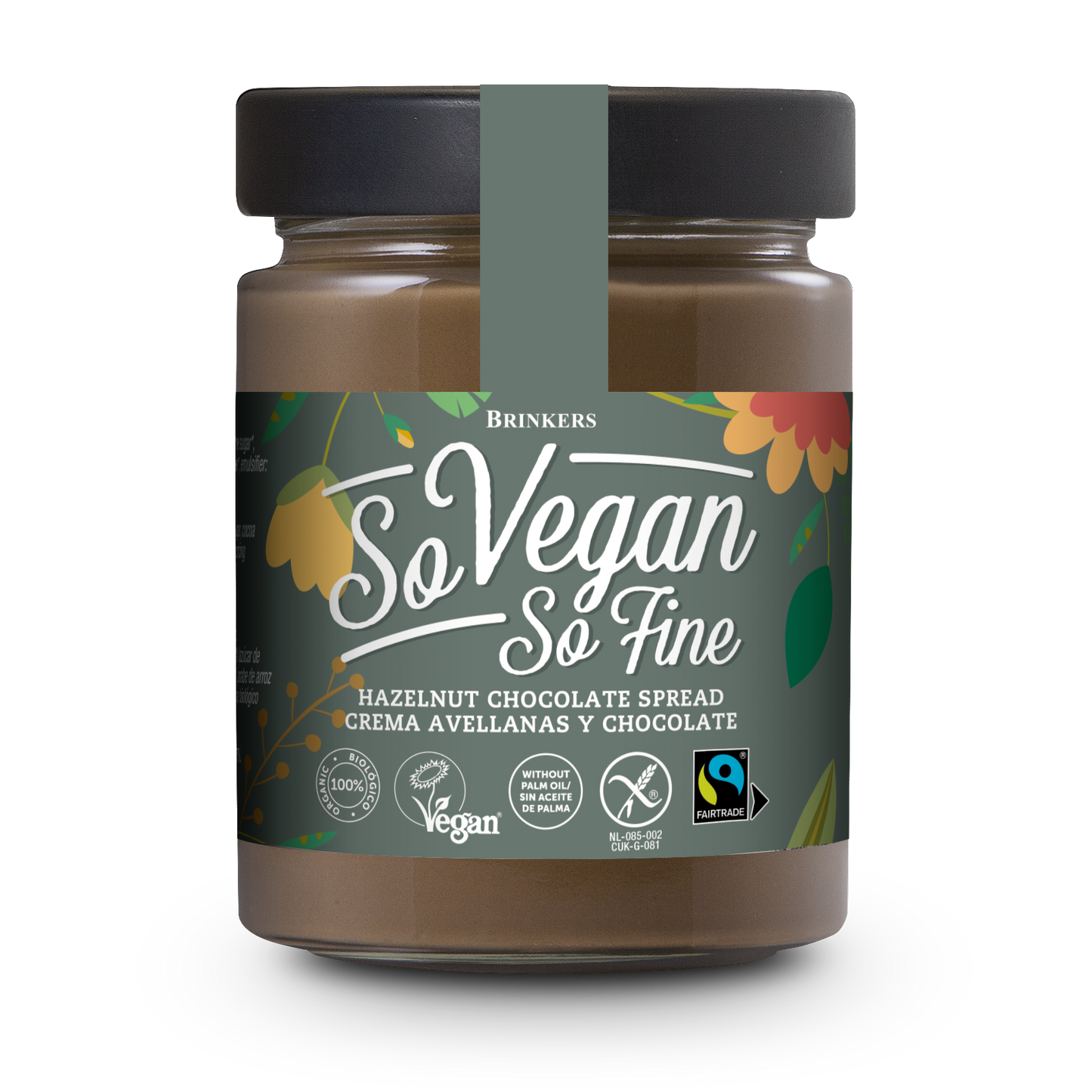 Organic Vegan Hazelnut Chocolate Spread