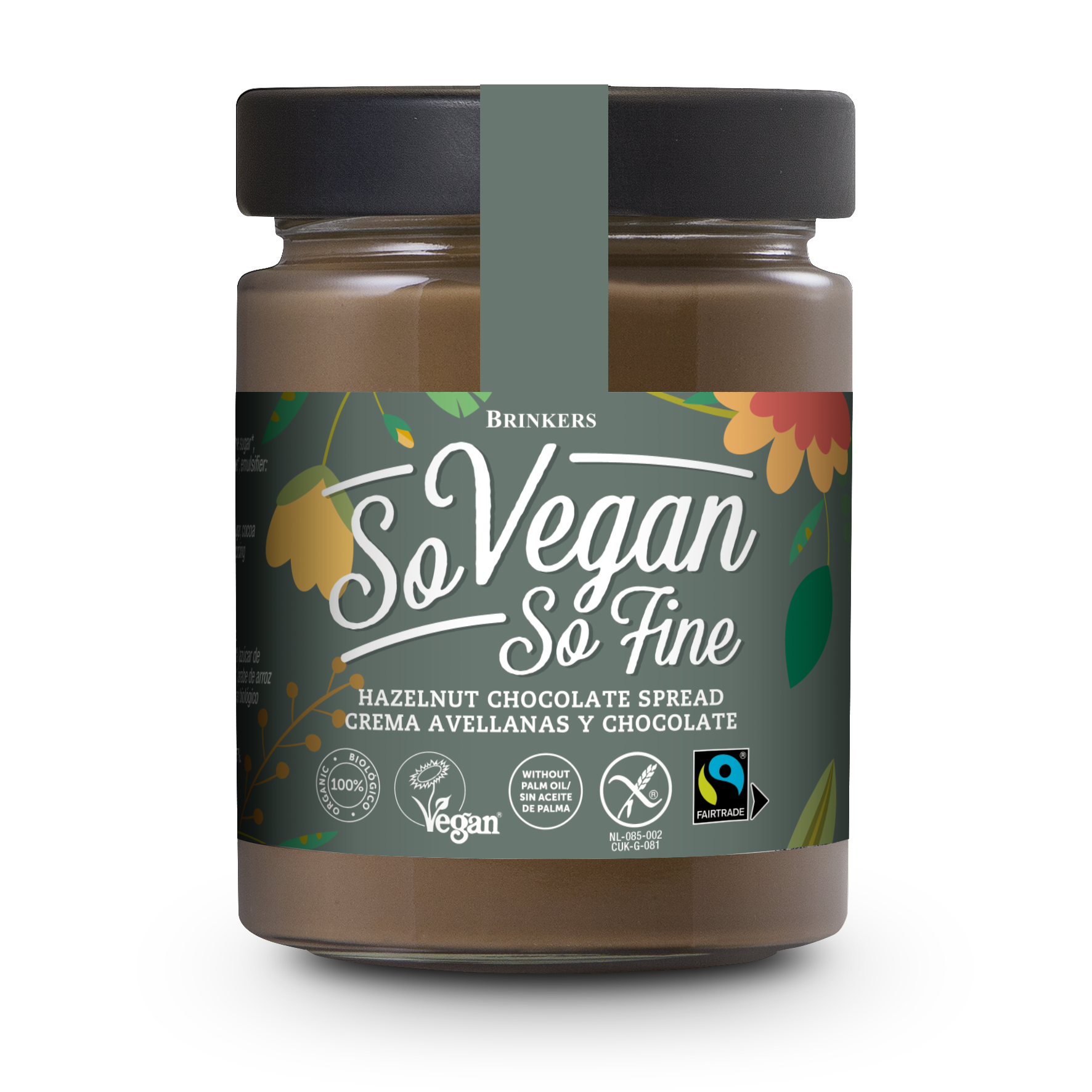 Organic Vegan Hazelnut Chocolate Spread