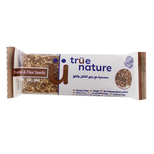 Organic Sesame & Flax seed Bar