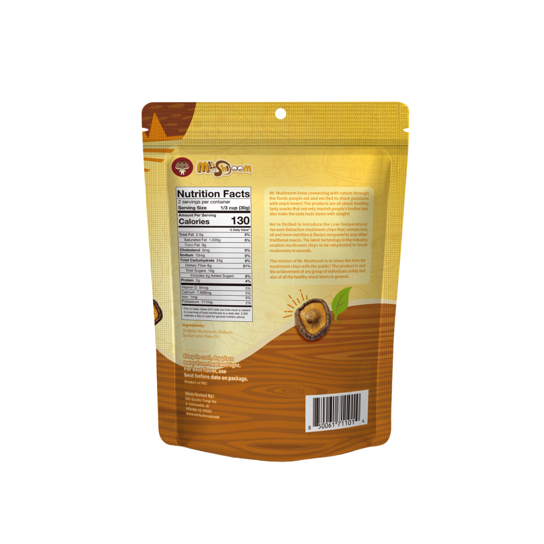 Shiitake Mushroom Chips-Original Mr. Mushroom
