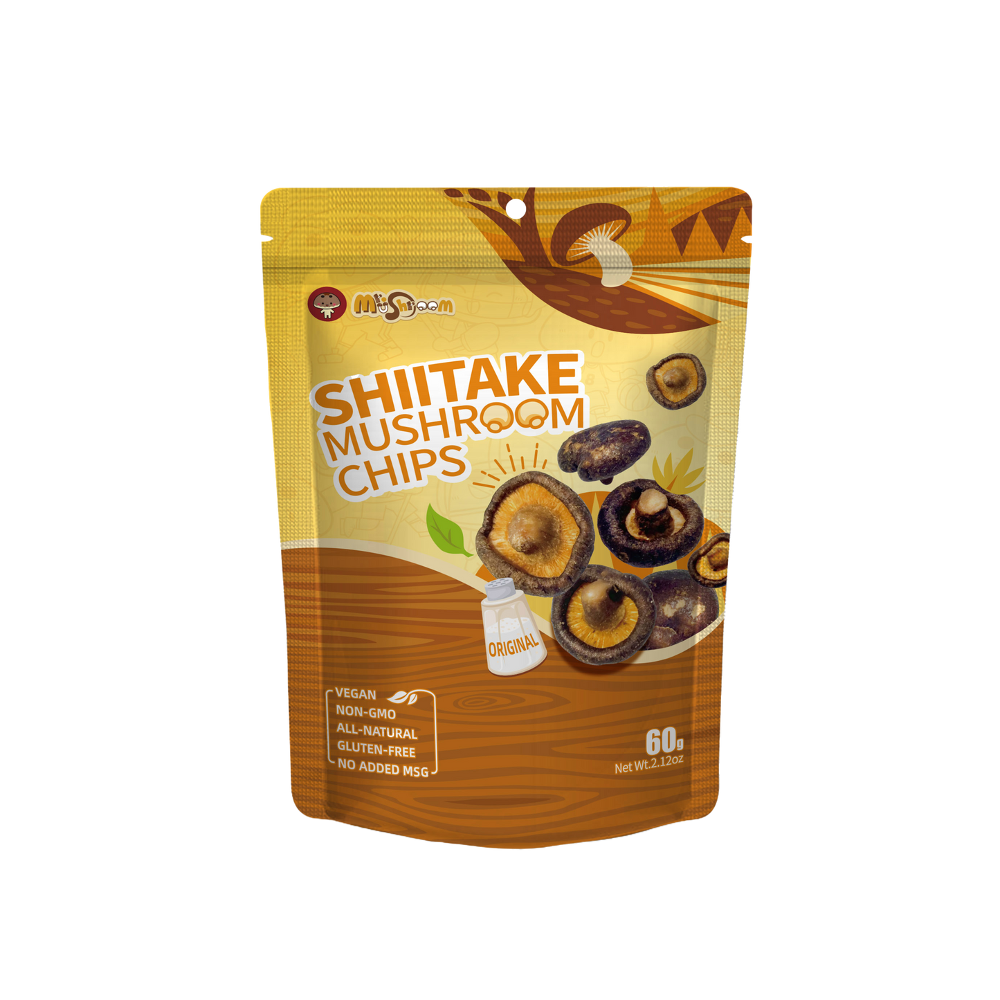 Shiitake Mushroom Chips-Original Mr. Mushroom