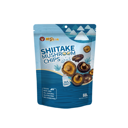 Shiitake Mushroom Chips (Sea Salt) Mr. Mushroom