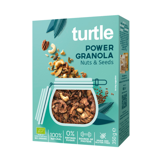 Organic Gluten Free Nuts & Seeds Granola Turtle